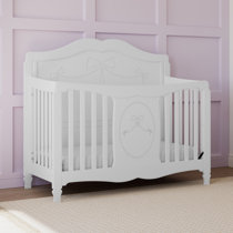 Storkcraft princess 4 in cheap 1 convertible crib white